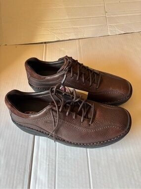 MBT Ajabu Men's Casual Dress Oxford Comfort Walker, Brown Size 10-10.5